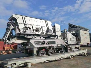 250TPH Quartz Mobile Crusher