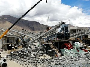 500tph River Stone EPC Crushing Project in Lhasa