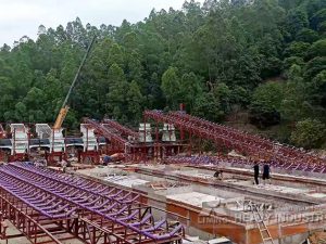 600tph River Stone Sand Making Line in Guangdong